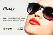 Glass Sunglass Fashion Shopify Theme, a Shopify Template by ThemeTidy Shopify Agency (Thumbnail 1 of 2)
