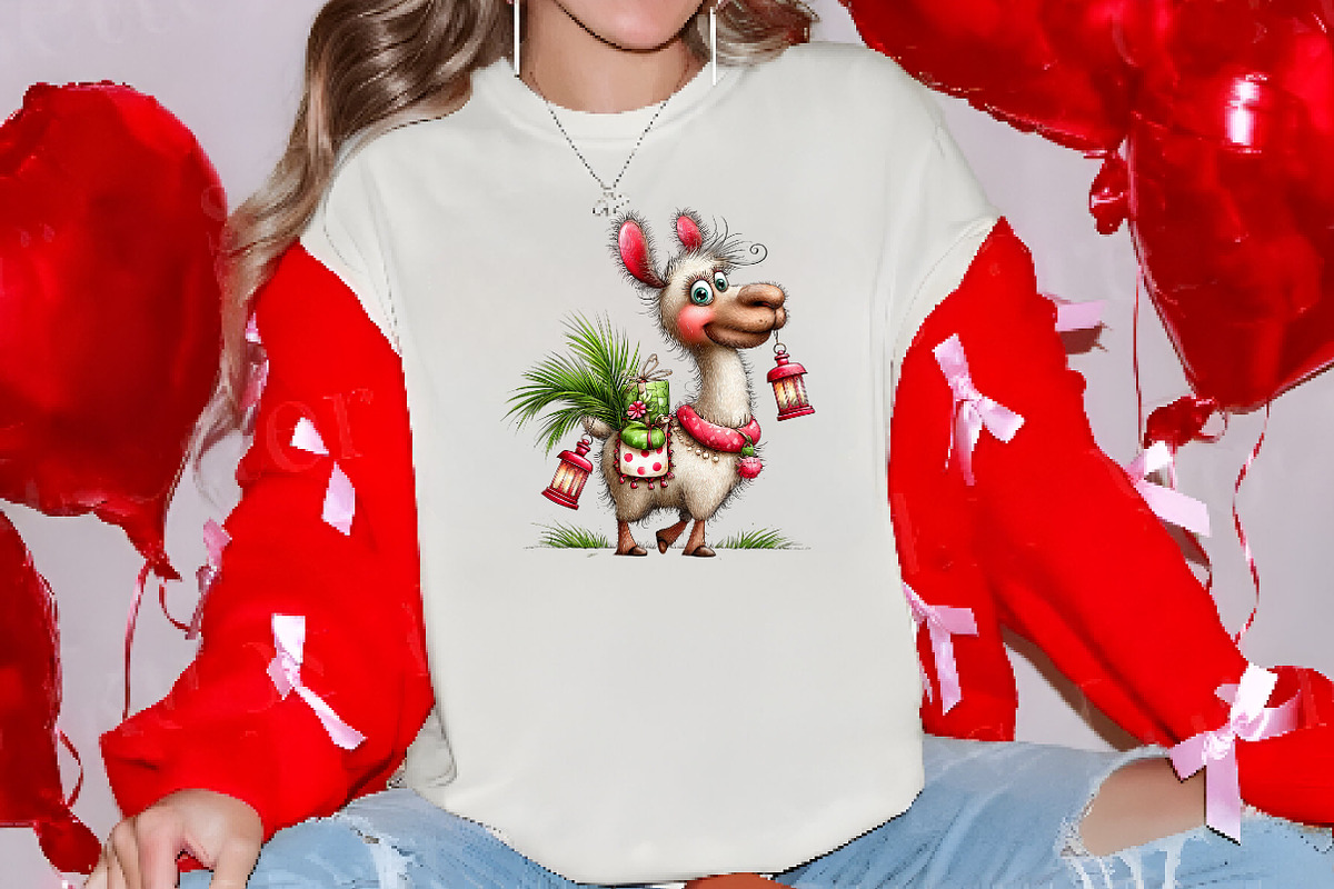 Whimsical Christmas in July Animals, a Seasonal Illustration by CreationArt (Photo 5 of 6)