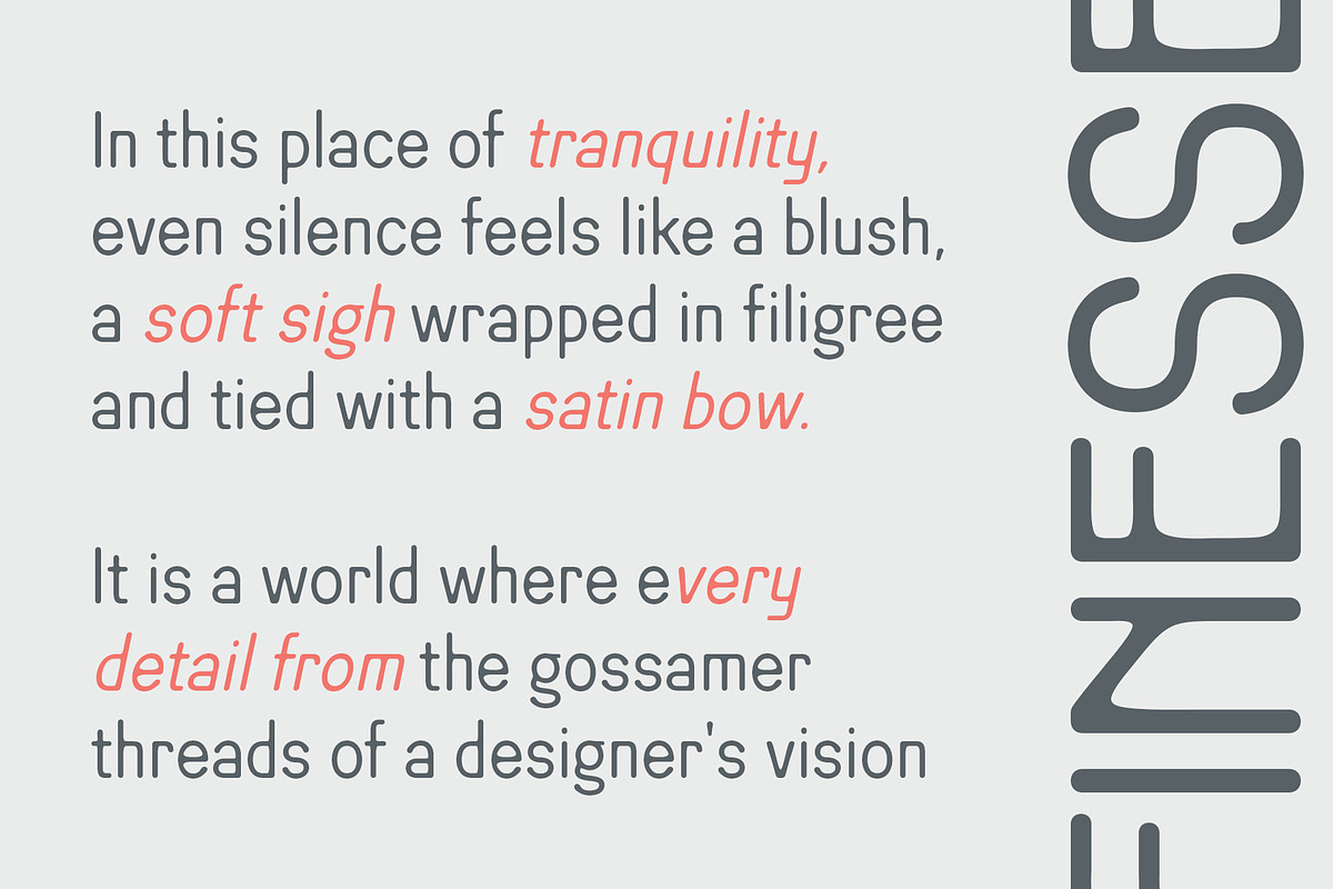 Remond Rounded Drawn, a Sans Serif Font by Craft Supply Co. (Photo 3 of 8)