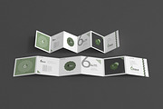 Six Fold Square Brochure Mockups, a Print Template by pmvch (Thumbnail 5 of 9)