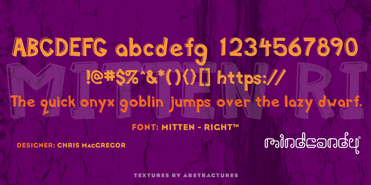 Mitten™, a Handwritten Font by MINDCANDY (Photo 2 of 3)