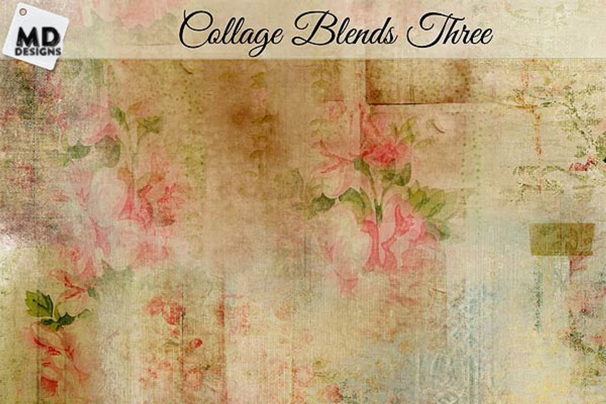 Collage Style Blended Overlays