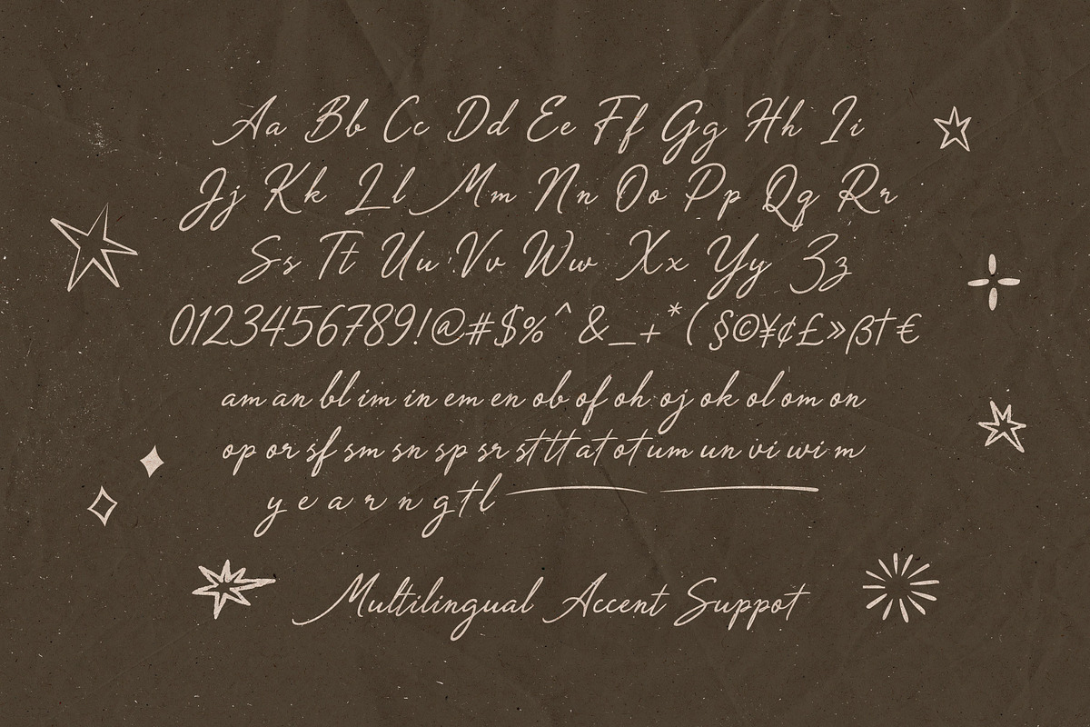 Royale Magnolia Romantic Vintage Duo, a Script Font by Tyasify (Photo 14 of 15)