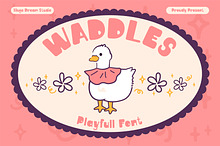 Waddles – Playfull Font