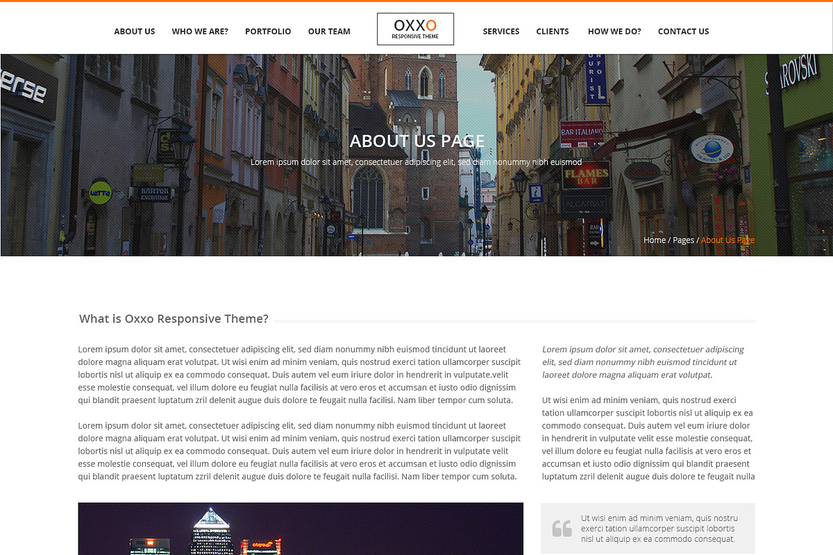 Oxxo Multipurpose PSD Template, a Websites & App Template by VigitalArt (Photo 4 of 4)