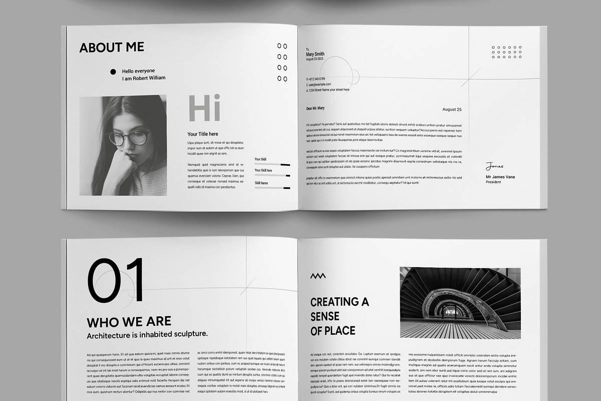 Black Architecture Portfolio preview 3