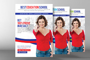 Best School Education Flyer, a Flyer Template by graphicforest (Thumbnail 2 of 3)
