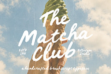 The Matcha Club - Handwritten Script