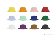 Bucket Hat Mock-up, a Cups & Container Mockup by Branda Keeps (Thumbnail 13 of 17)
