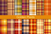 #182 Golden Plaids, a Pattern Graphic by Plaid4You (Thumbnail 1 of 5)