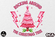 Rocking Around The Christmas Tree, an Illustration by DreamCafeArt (Thumbnail 1 of 6)