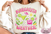 Summer Margarita Weather PNG, an Illustration by Daily.Designs (Thumbnail 4 of 5)