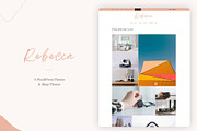 Rebecca WordPress Theme for Bloggers, a WordPress Template by AZ-Theme (Thumbnail 7 of 8)