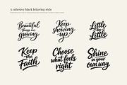 Inspiring Quotes Lettering Bundle, an Object Graphic by Yanakicc (Thumbnail 4 of 9)
