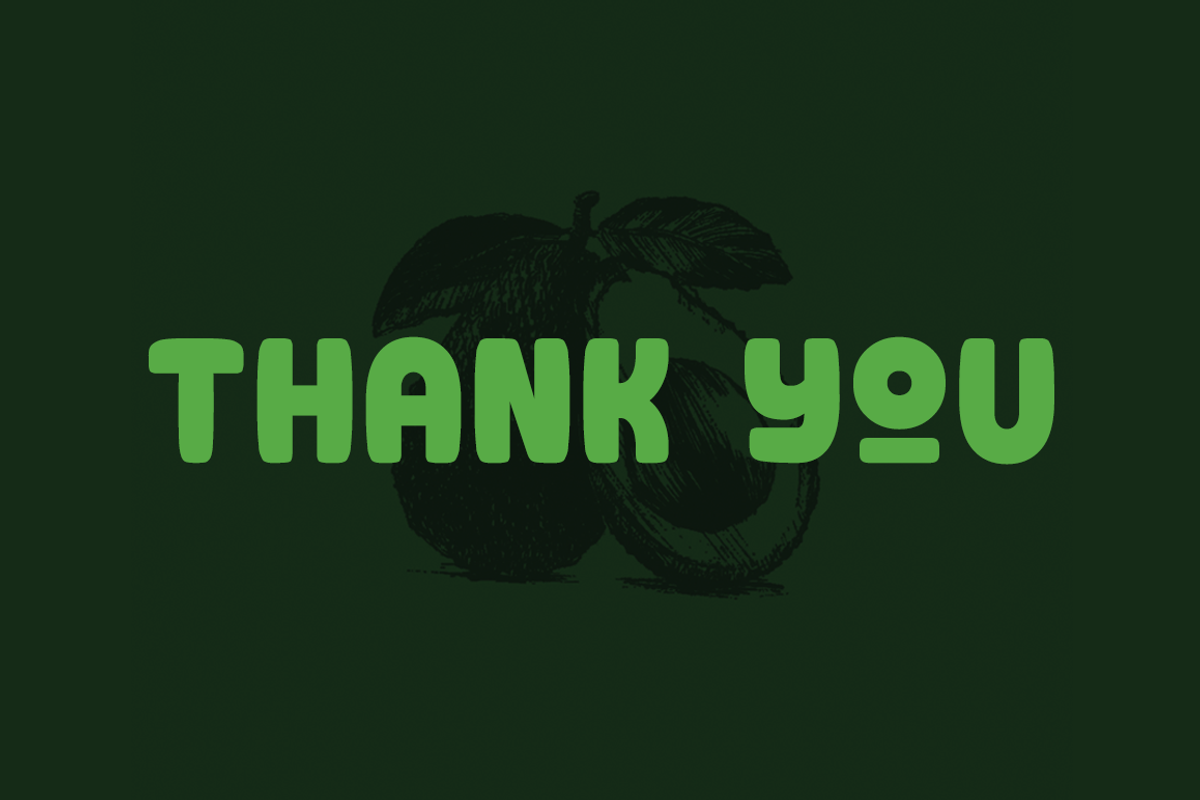 The Avocado Font, a Sans Serif Font by Halfmoon Type (Photo 9 of 9)