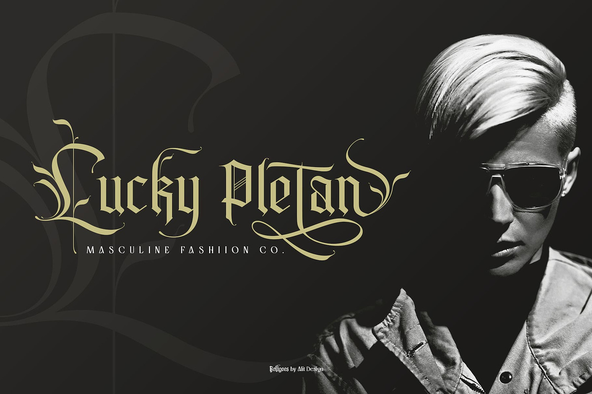 Belligoes Blackletter Font, a Blackletter Font by alit design (Photo 10 of 15)