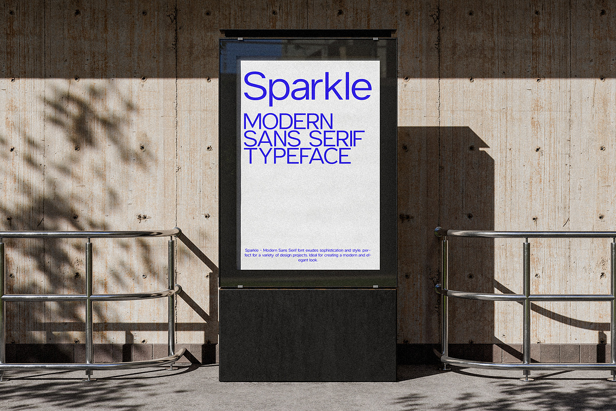 Sparkle - Modern Sans Serif, a Sans Serif Font by spectertype (Photo 7 of 14)