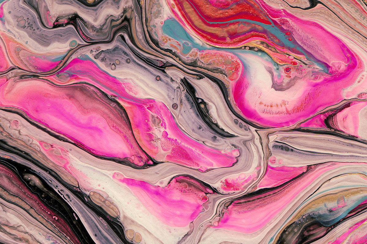 Emerge: 12 Abstract Paint Textures, a Texture Graphic by Chroma Supply (Photo 6 of 13)