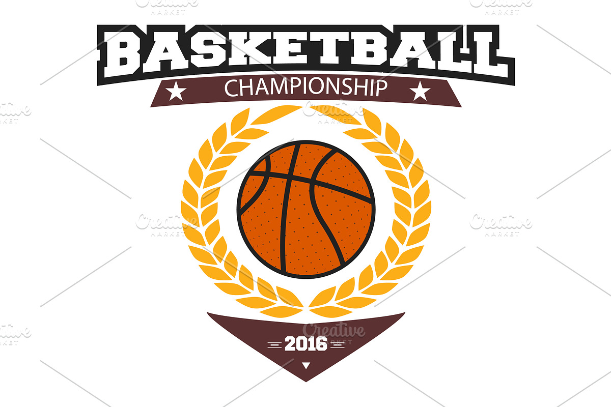 Great set of basketball logo,emblems, an Object Illustration by pashigorov (Photo 15 of 17)