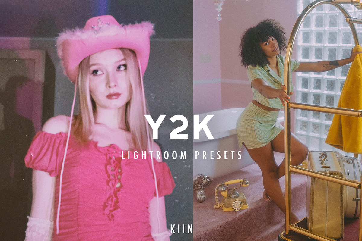 10 Y2K LIGHTROOM PRESETS, a Preset Add-On by KIIN Lightroom Presets (Photo 1 of 9)