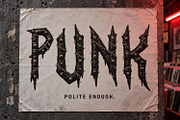 Gothic Punk Font, a Blackletter Font by Handmadefont (Thumbnail 6 of 15)