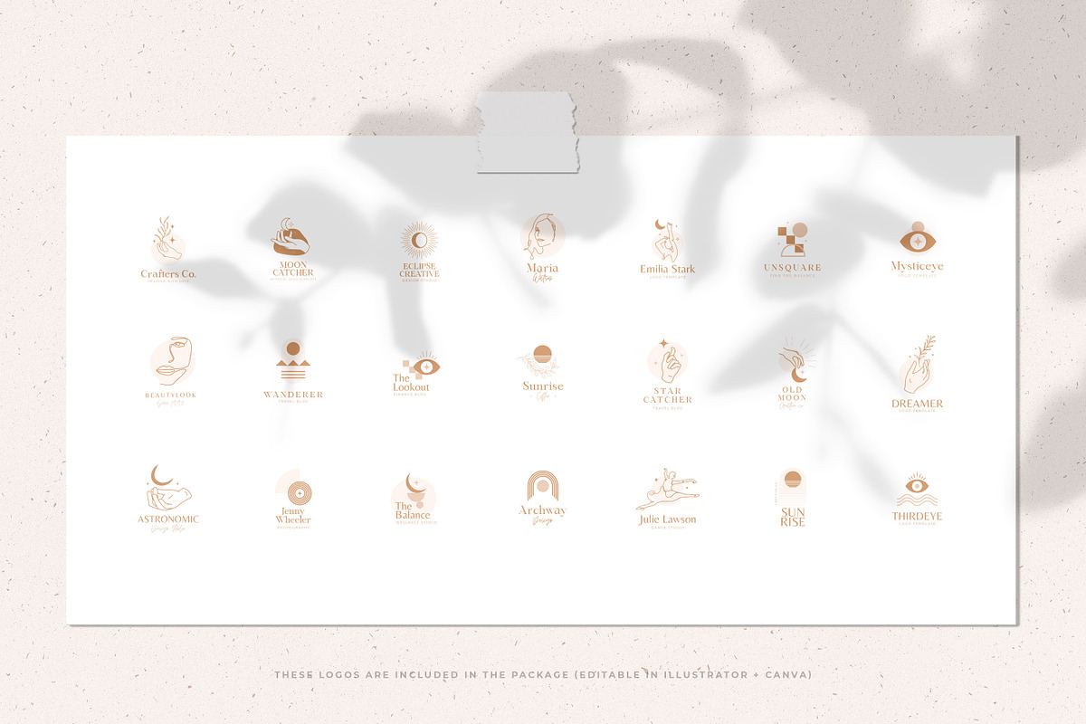 Geometric & Lineart Illustration Kit, a Graphic by AndrewPixel (Photo 6 of 11)