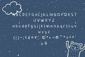 Child Pencila Font