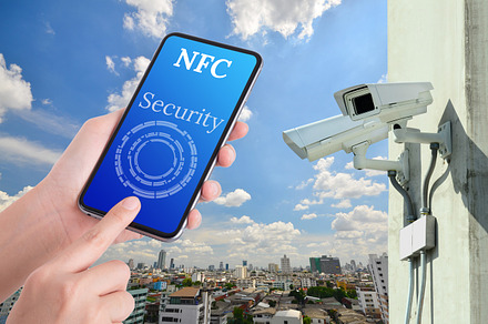 Woman hand using smart phone containing video, technology, and surveillance, a Technology Photo by WindWalker