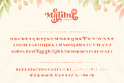 Malibu Fancy Vintage Font, a Serif Font by Sensatype (Thumbnail 14 of 15)