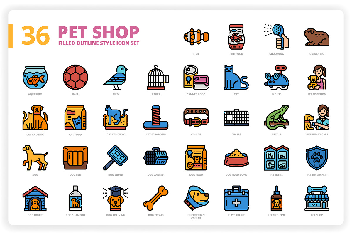 3,600 Icons x3 Styles, an Outline Icon by monkik (Photo 231 of 299)