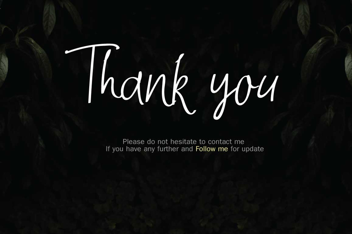 New! Henrietta | Signature Font preview 7