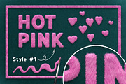 Fanсy Pink Fur Photoshop Effect, an Action Add-On by Sophico (Thumbnail 3 of 8)