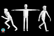 Low Poly Bearded Man, a Characters & Person 3D Model by Agor2012 shop (Thumbnail 5 of 5)