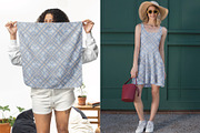 Blue Tartan Plaid Seamless Pattern, a Pattern Graphic by PPEthnicDecorPattern (Thumbnail 5 of 9)