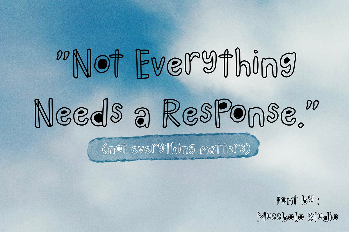 Journaling Doodle font, a Handwritten Font by Mussbolo Studio (Photo 3 of 3)