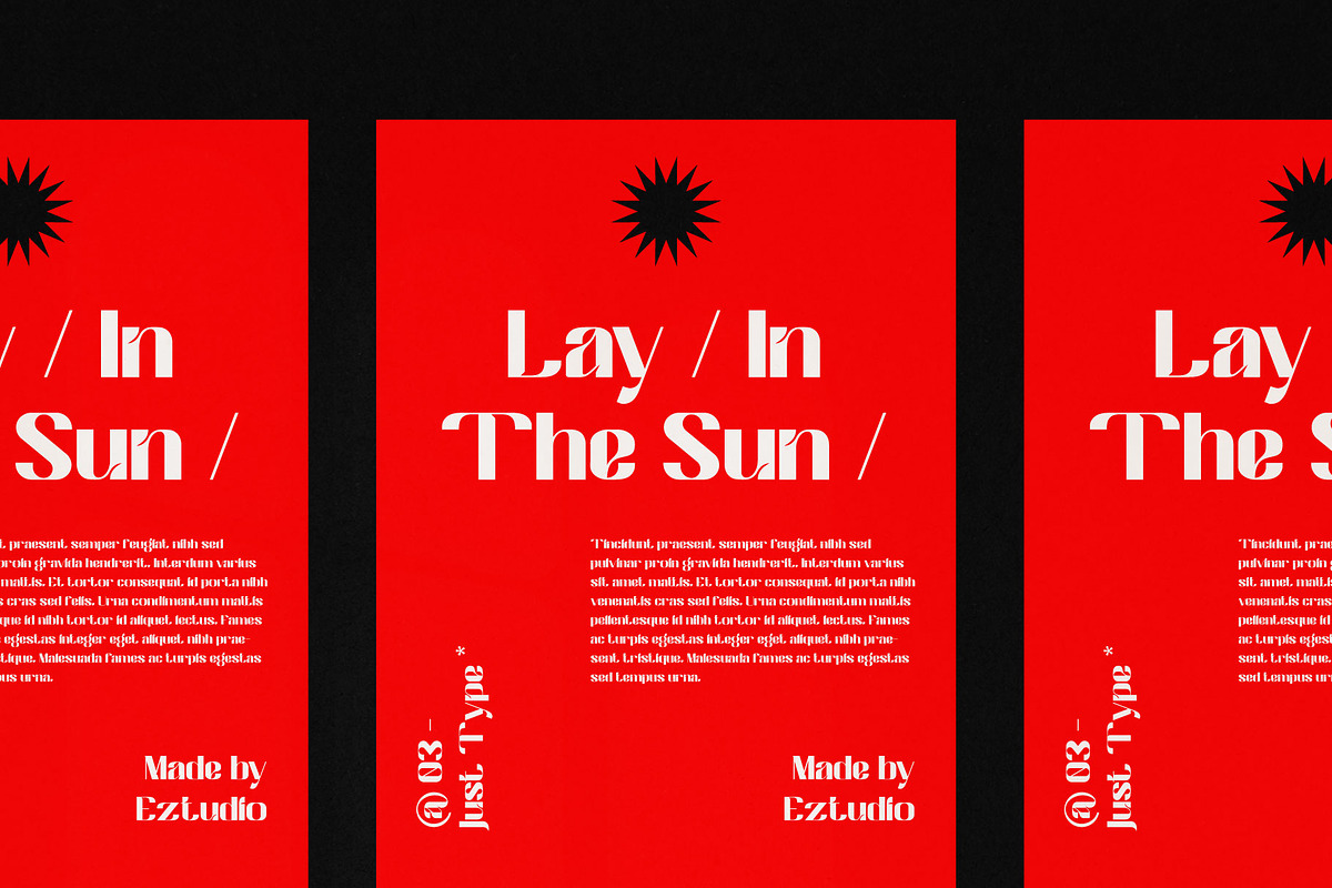 Aldridge - Modern Display Font, a Sans Serif Font by Eztudio (Photo 9 of 16)