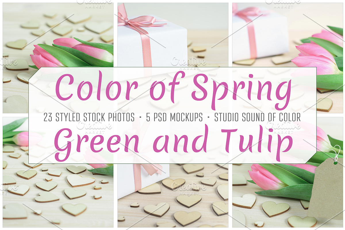 Spring tulip desktop mockup bundle, an Arts & Entertainment Photo by Sound of Color (Photo 7 of 10)