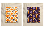 Halloween Funny Patterns Pack, a Pattern Graphic by Katrinelly (Thumbnail 6 of 13)