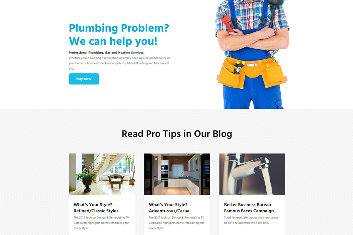 Handyman Repair & Maintenance Theme, a WordPress Template by ThemeREX (Photo 4 of 5)