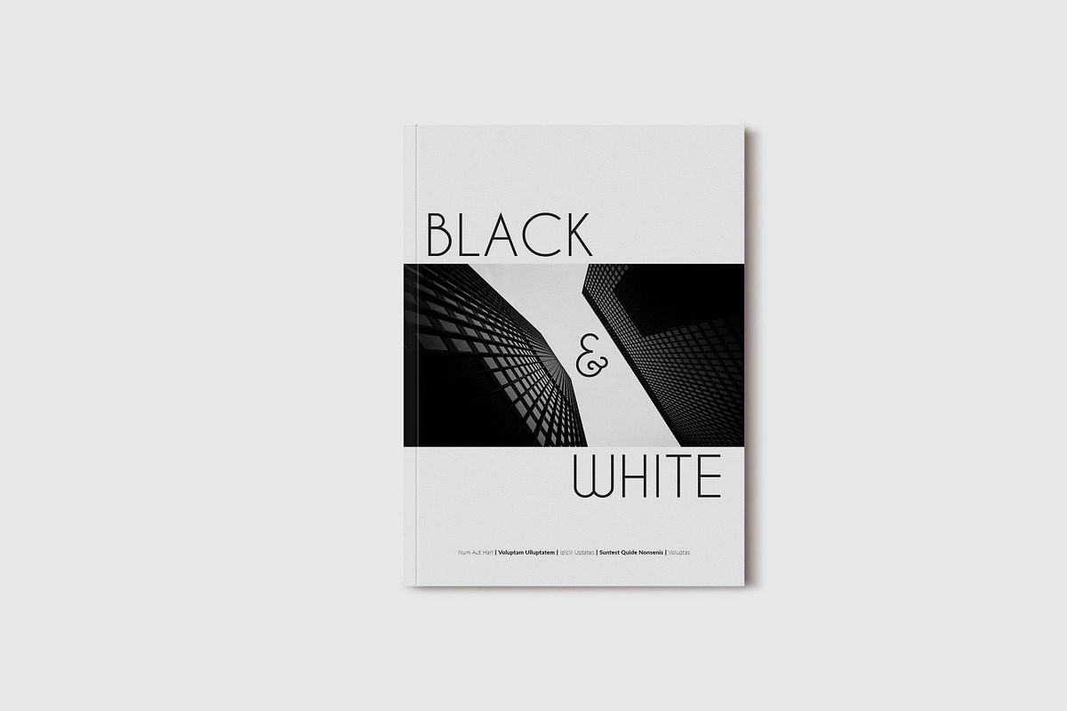 Simple & Clean Magazine Template III, a Magazine Template by Uloel Design (Photo 1 of 12)