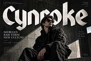 Cynroke - Display Typeface, a Script Font by Wow Magic (Thumbnail 3 of 4)