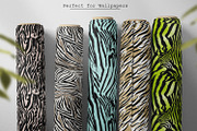 Zebra Patterns | 14 Prints Design, a Pattern Graphic by Luiz da Rolt Grathwohl (Thumbnail 6 of 10)