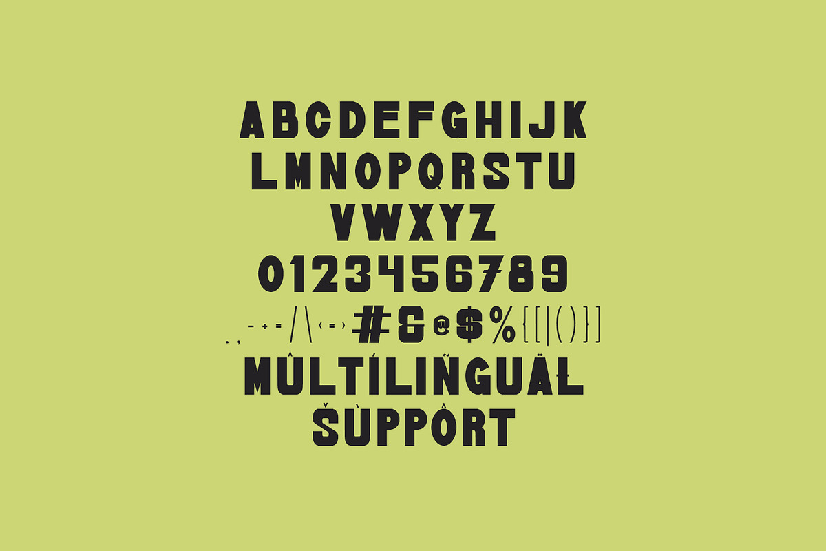 Zocce Sans Serif Display Font, a Sans Serif Font by Maulana Creative (Photo 5 of 8)