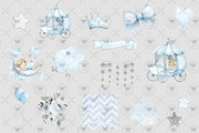 Baby Prince Clipart Bow, an Illustration by BigCakeBee (Thumbnail 3 of 4)