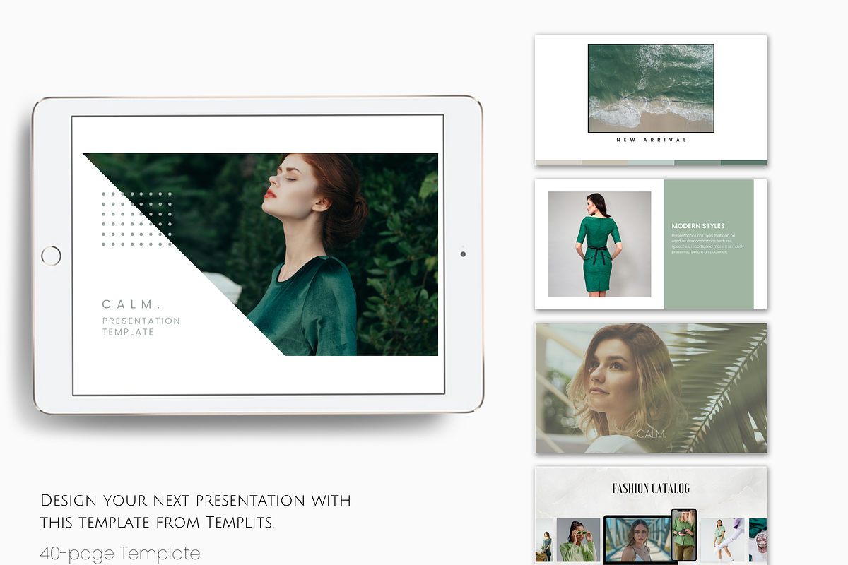 Modern PowerPoint Presentation, a Presentation Template by Templits (Photo 2 of 10)