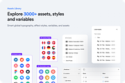 SquareUi - Ui Kit & Design System, an UI Kit Template by MhamdiRabii (Thumbnail 2 of 5)