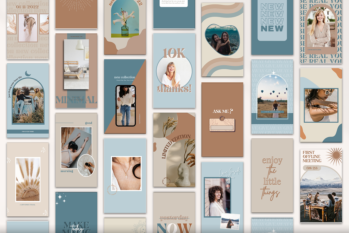 Instagram Branding Bundle Templates, a Social Media Template by Boltik Studio (Photo 7 of 24)