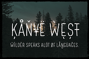Wilder - A condensed sans serif, a Sans Serif Font by Great Scott! (Thumbnail 7 of 8)