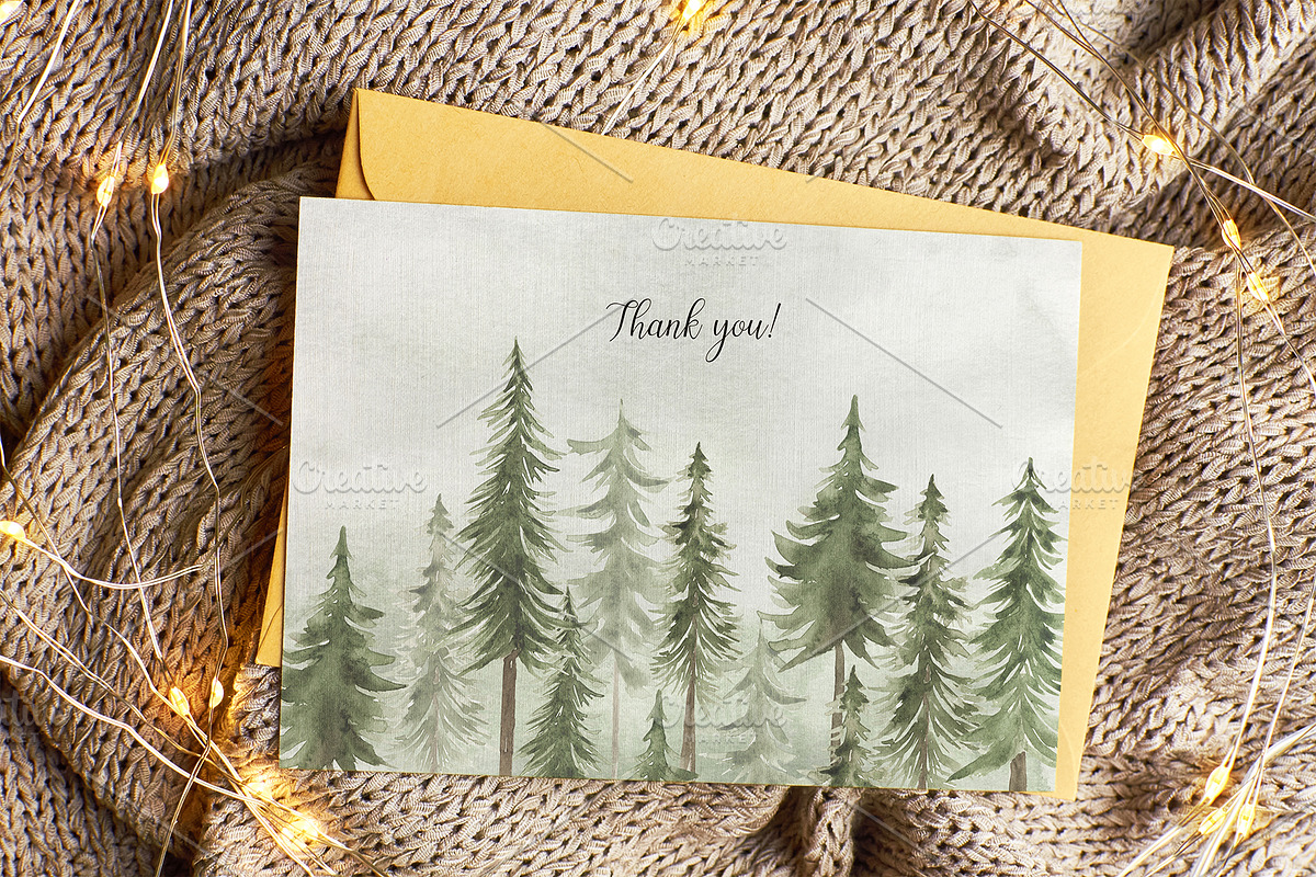 Watercolor Landscapes collection, a Texture Illustration by MayaNavits (Photo 9 of 9)