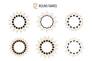 Geometric and doodle design elements, a Decorative Illustration by OlgaAlekseenko (Thumbnail 3 of 4)